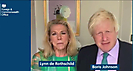 Boris Johnson with Lynn de Rothschild